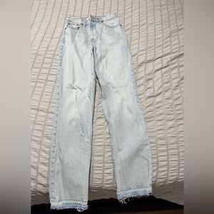 Abercrombie & Fitch 90s straight leg ultra high rise